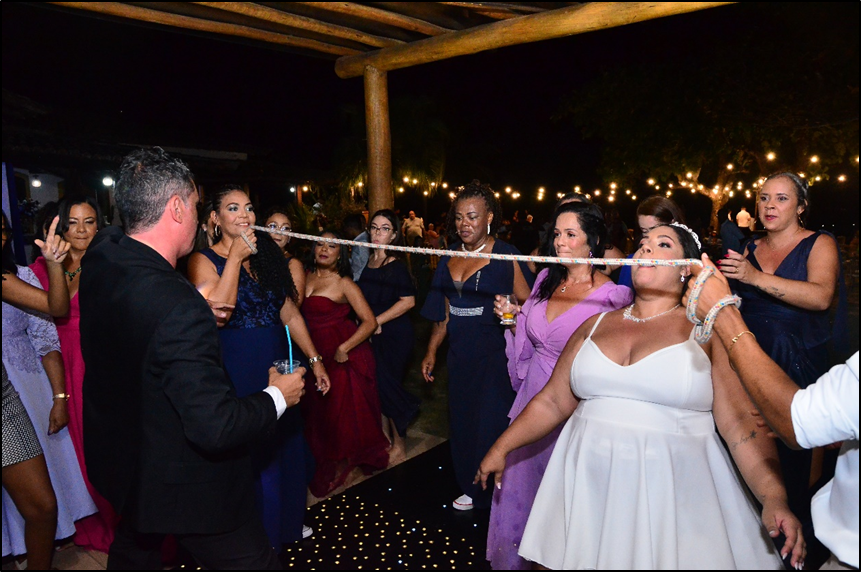 DJ Orlandão tocando em casamento premium em Salvador